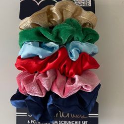 6 Piece Scrunchie Set