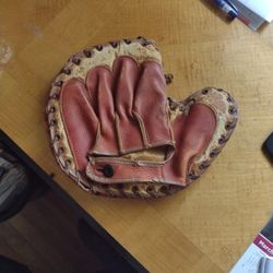 Vintage 1940s 01950s Sammy White Catcher Mit.
