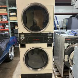 Speed Queen Stack Dryer White Front