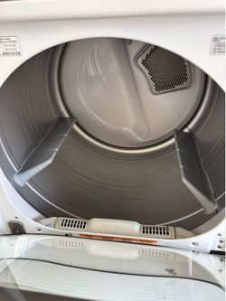 LG washer and dryer set.