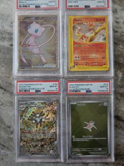 45 PSA 10's Pokemon Cards