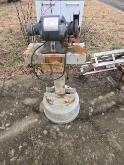 Bench Grinder And Stand