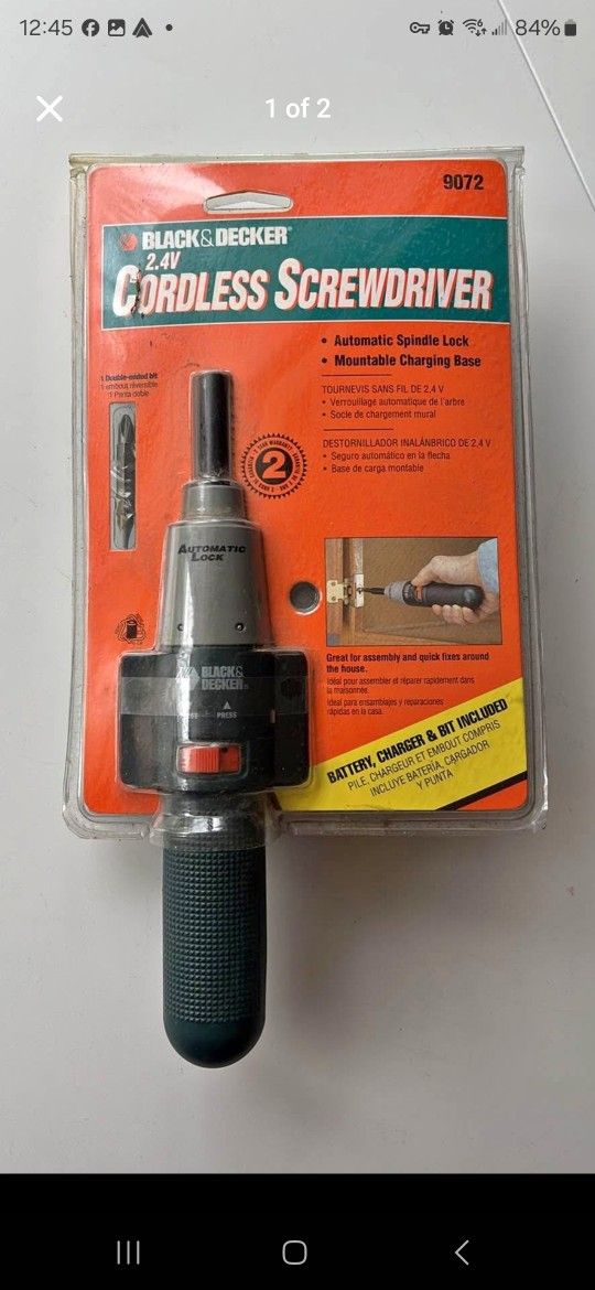 Stanley Handheld Electric Screw Driver