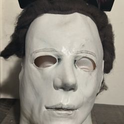 Adult Micheal Meyers Holloween Mask New With Tags 