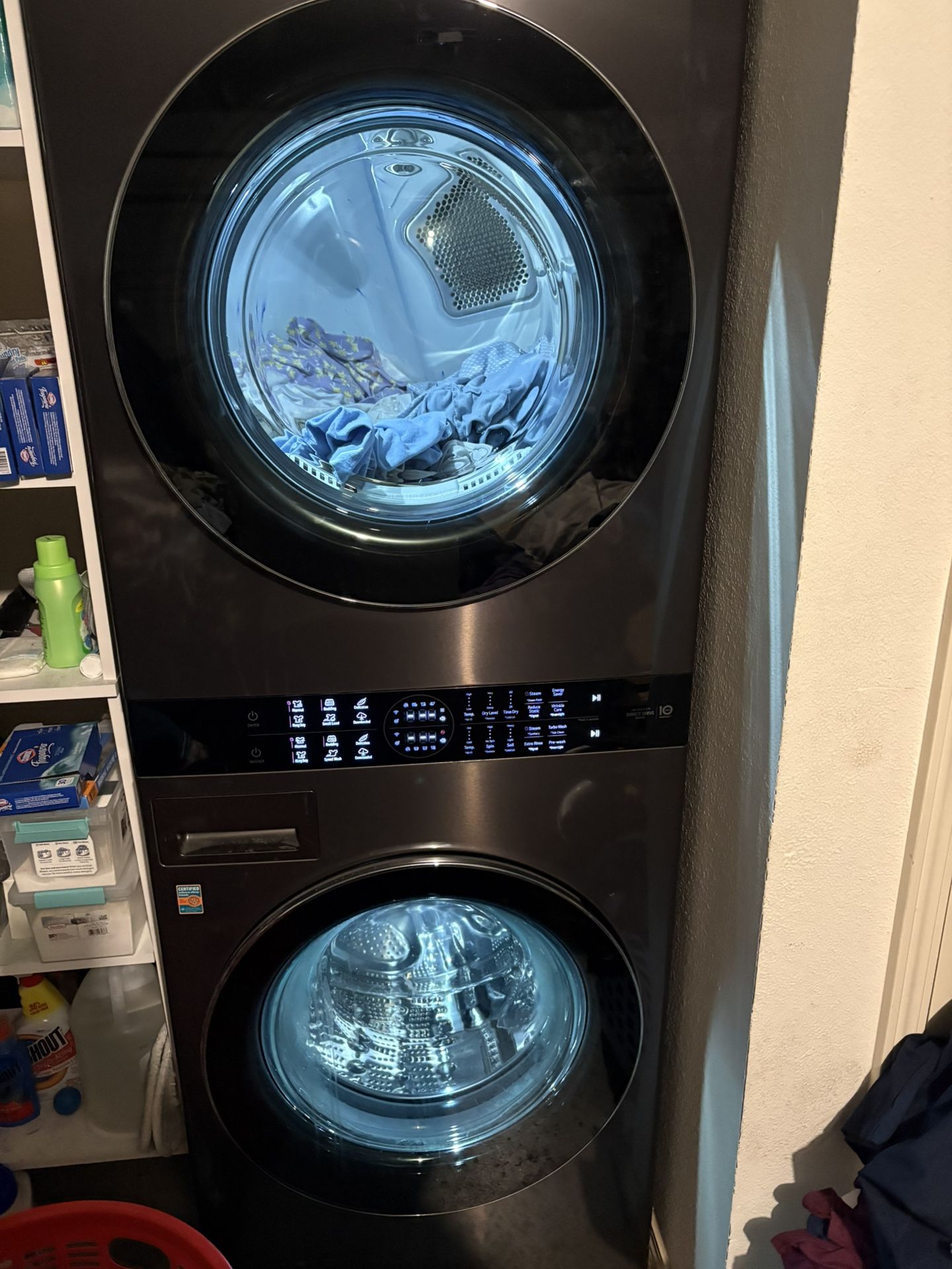 LG ThinQ Stack Washer And Dryer
