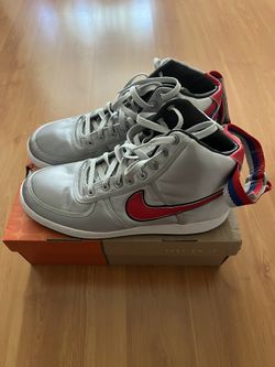 New Nike Vandal High Supreme - Metallic Silver/Samba (Size 11.5)