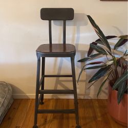 Industrial Metal Stool