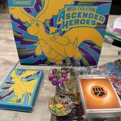 Ascended Heroes ETB w/accessories (NO PACKS)