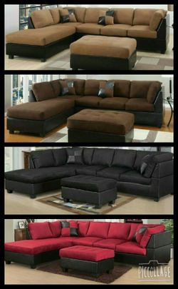 Microfiber Sectionals