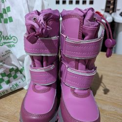 Purple Snow Boots