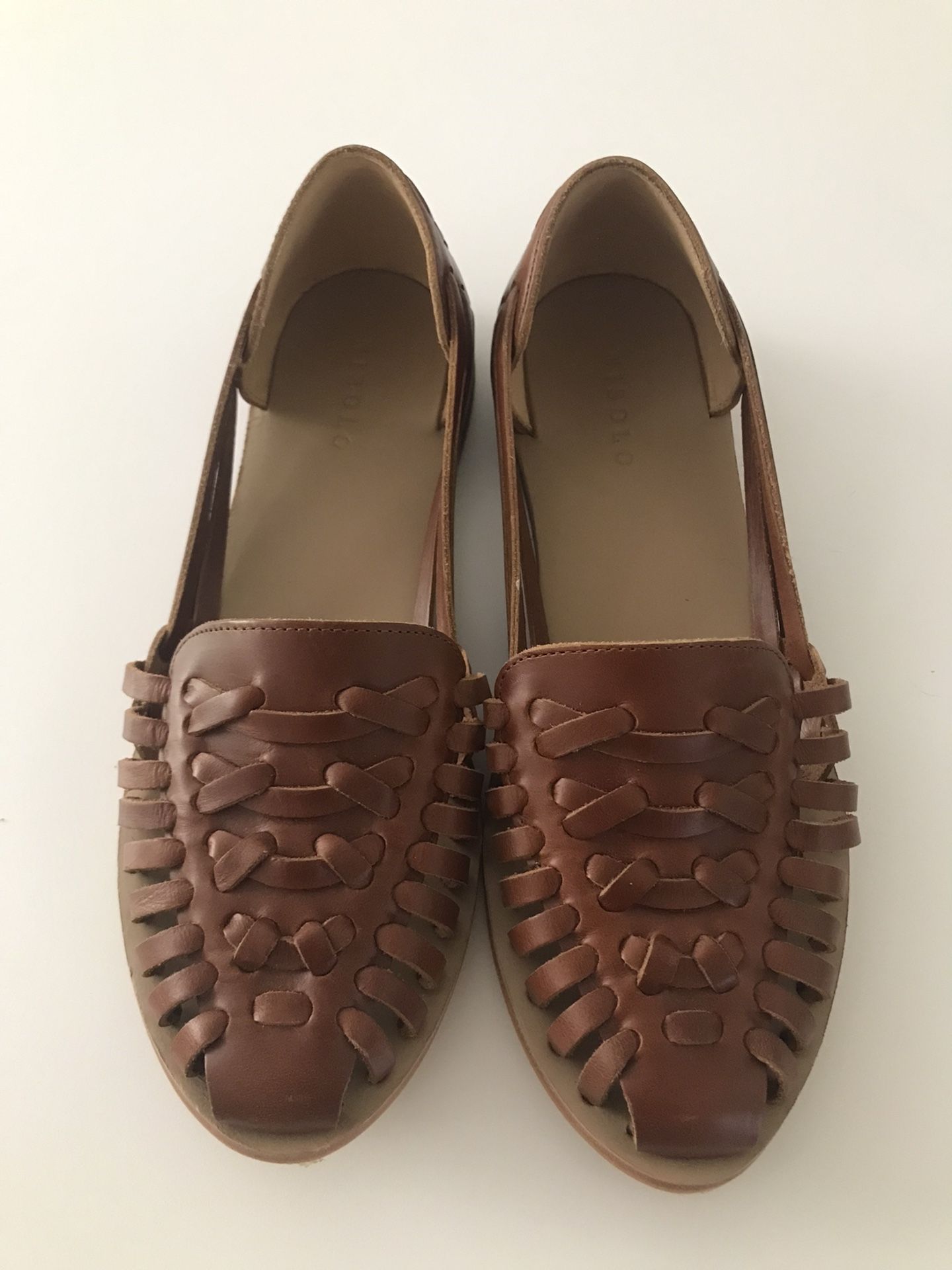 NEW Nisolo Women’s Huarache Flats Size 9