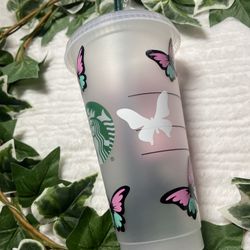 Butterfly Starbucks Cup