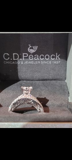 C.D.PEACOCK  WOMENS DIAMONDS BRIDAL SET Thumbnail