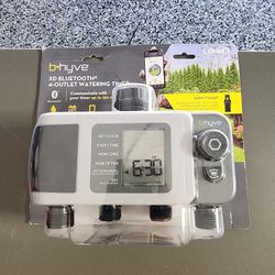 Orbit
B-hyve XD Bluetooth 4-Outlet Hose Watering Timer Sprinkler Timer