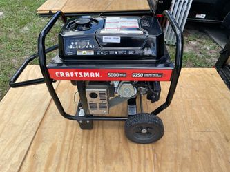 Craftsman 6259/5500 Watt Portable Generator