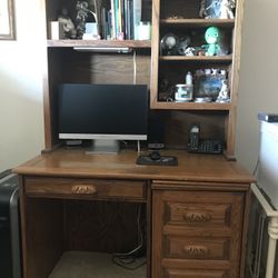 Solid Oak Desk