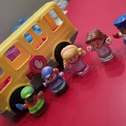 Fisher-Price Little People School Bus + Figures