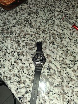 G shock silver face