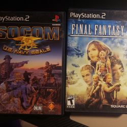 Ps2 FINAL FANTASY/ SOCOM