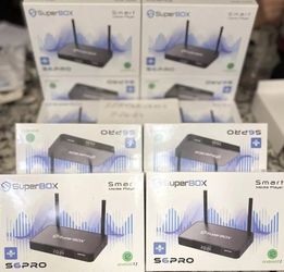 SuperBox S6 Pro, S6 Max, and S6 Ultra – Original Sealed Packaging, Ready to Ship