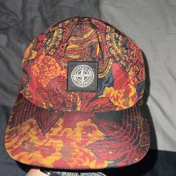 Supreme X Stone Island Six Panel Hat