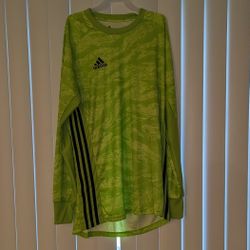 NWT Men’s Adidas Climalite Long Sleeve Shirt Size M Green