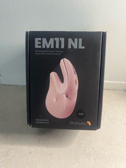 ProtoArc EM11 NL Ergonomic Vertical Mouse Pink