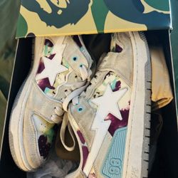 Mens Bape sk8 sta shoes