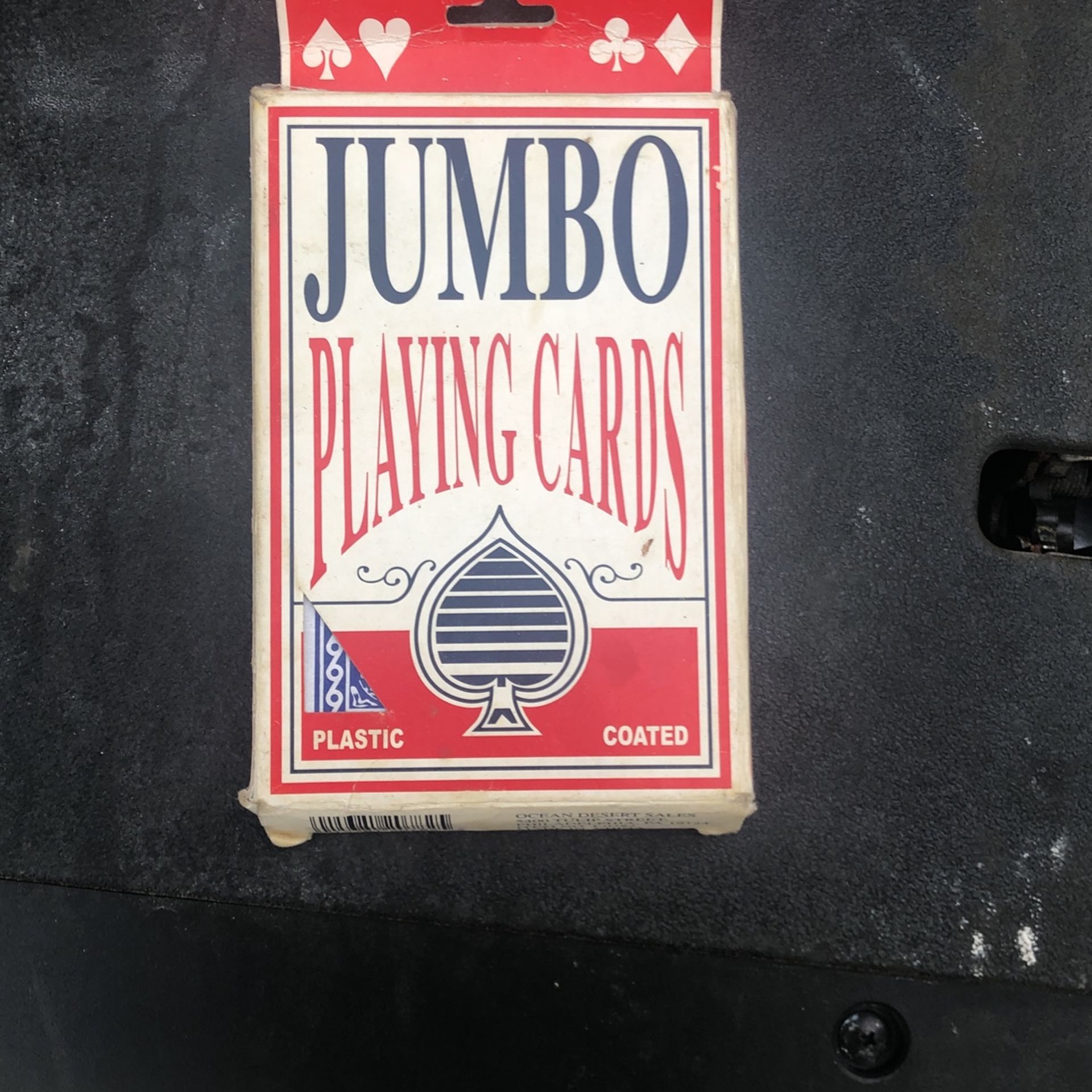Jumbo playing cards