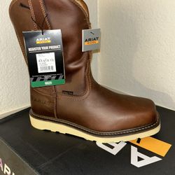 Ariat Steel Toe Work Boots Size 8.5