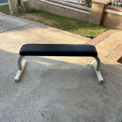 Flat Bench Weight Lifting 