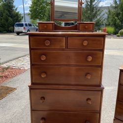 Dresser And Mirror 