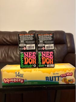 NeeDoh groovy globs and squeeezy butter