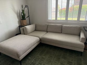 West Elm Andes 3-Piece Ottoman Sectional