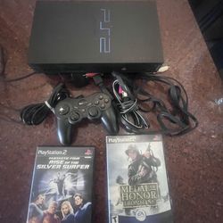 Ps2 Fat W Control And Games