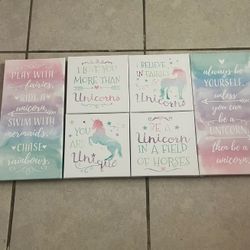 Unicorn Picture Canvas