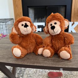 Monkey Stuffies 
