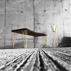 Custom Live Edge Coffee Table With Locally Sourced Materials From Goby Walnut  ™️ Hand Made Locally.