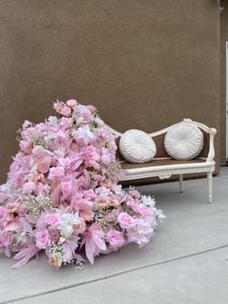 Settee And Floral
