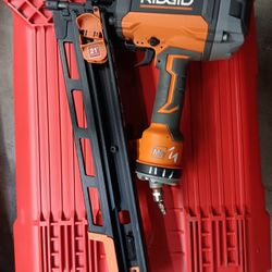Ridgid Round Head Framing Nailer 21°
