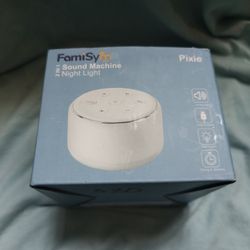 FamiSym White Noise Sound Machine Baby for Sleeping with Night Light 