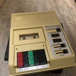 Vintage Cassette Tape Player For Blind/Handicapped GE  Music Mixer