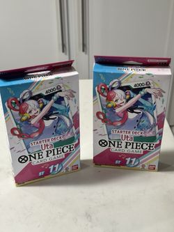 One Piece Starter Deck 11 Uta Double Bundle 