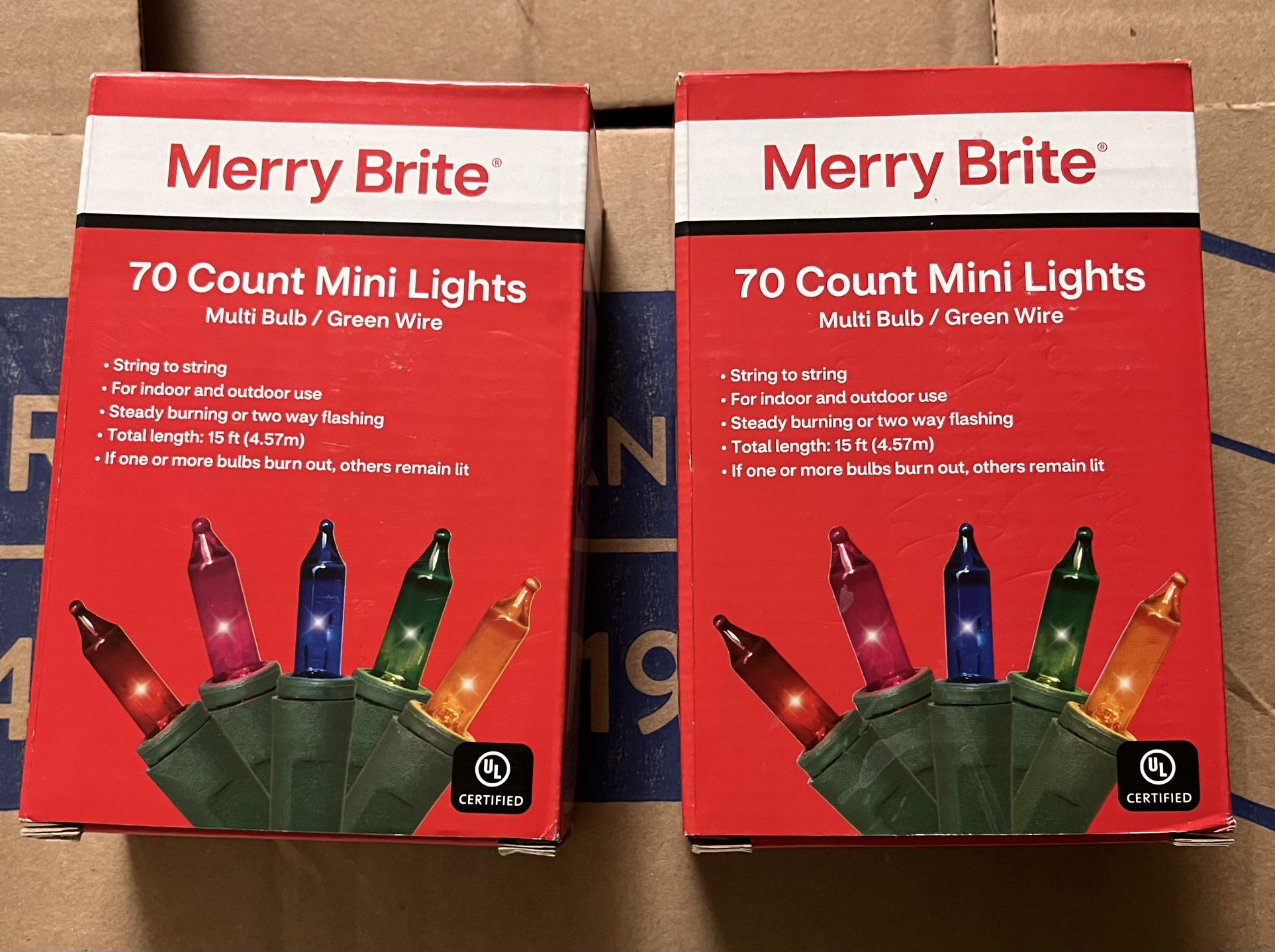 Merry Brite 70 Count Mini Lights