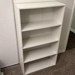 White Bookshelf