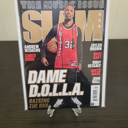 Damian Lillard Blazers Slam basketball magazine 