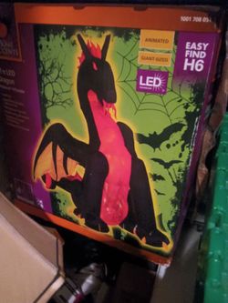 11FT INFLATABLE DRAGON LIKE NEW CONDITION PERFECT USED ONCE MAKE OFFER $$$$