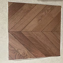 New peel and stick vinyl tiles