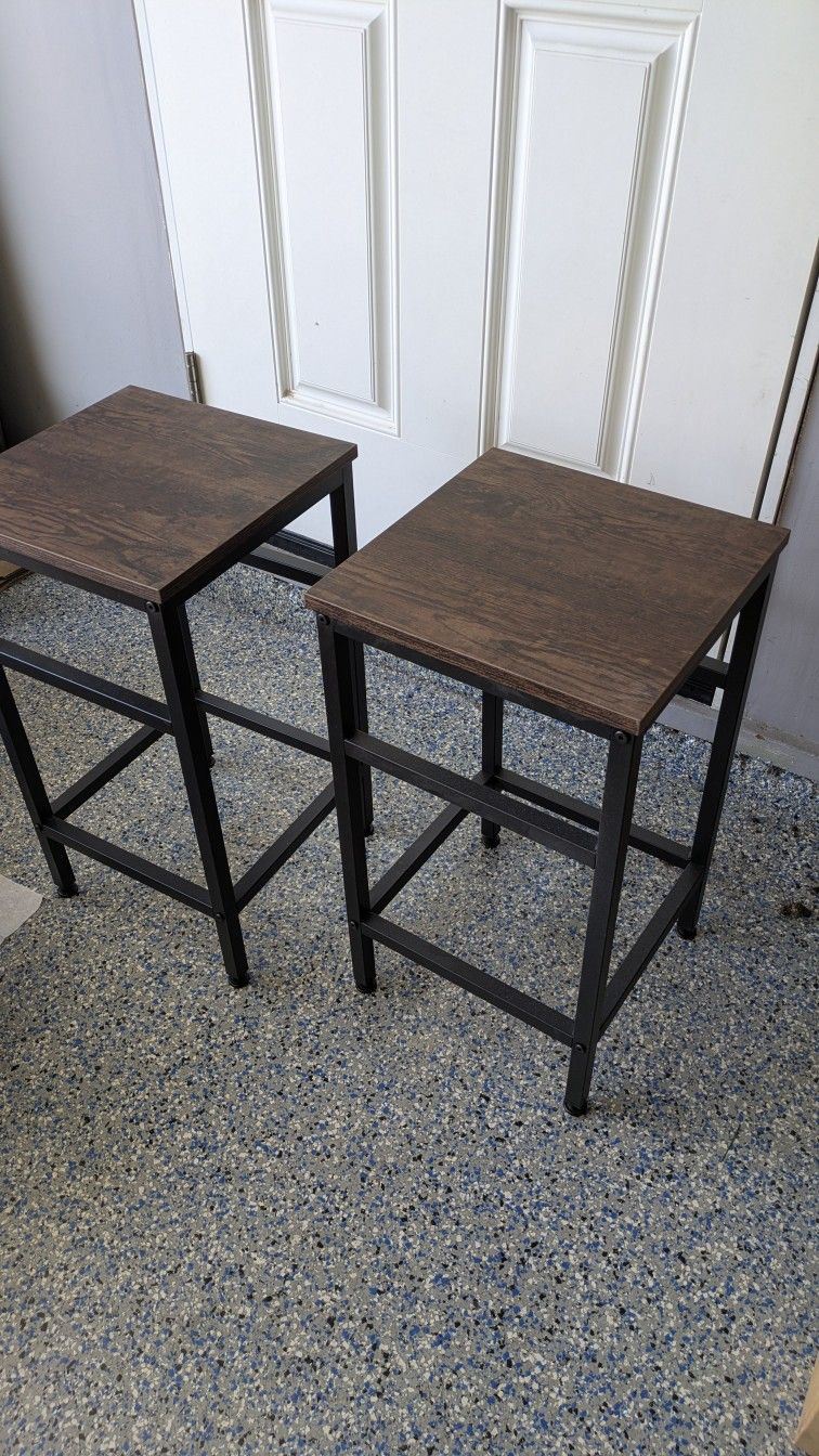 Two Bar Stools 