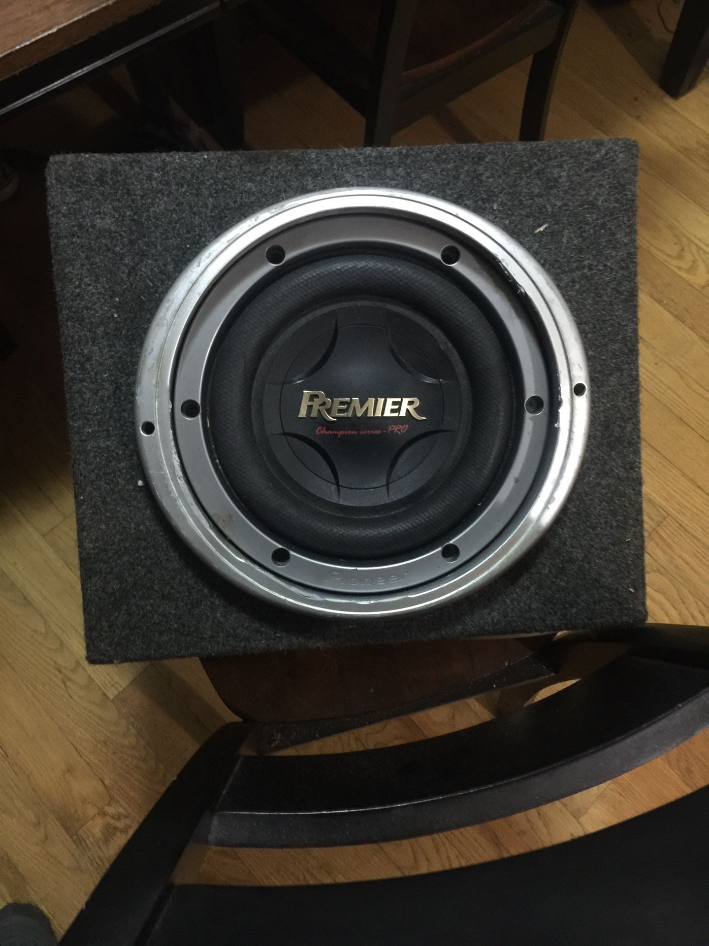 Pioneer car subwoofer 12” $ 50 firm